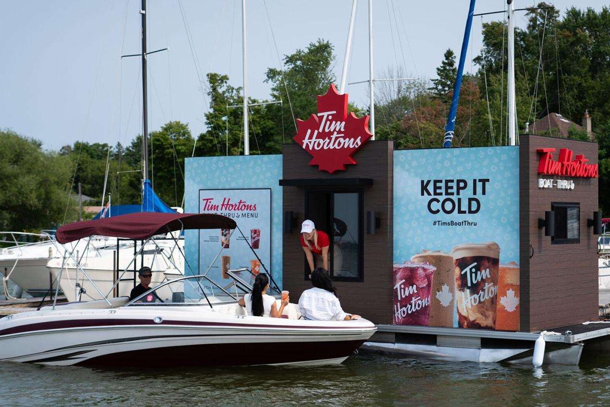 Tim Hortons Boat-Thru