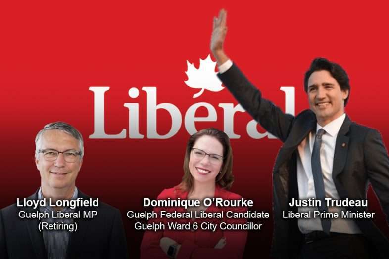 Justin Trudeau Liberals Dominique O'Rourke Guelph